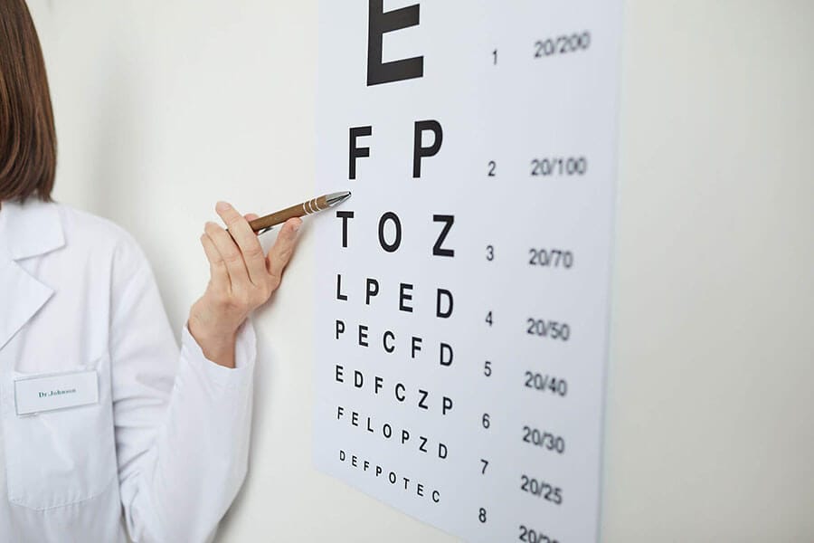 How can I find an eye doctor near me?